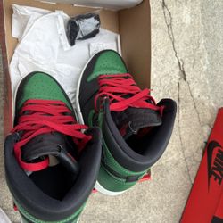 Jordan 1 High Pine Green 