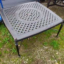 Square Metal Coffee Table