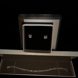 VVS Moissanite Diamond Bundle Set