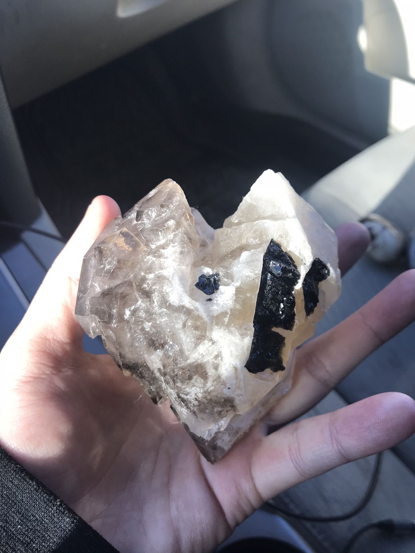 Smokey Quartz in heart shape