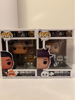 Funko Pop! Marvel Loki Ravonna Renslayer + Miss Minutes #899 #1315 2-Pack