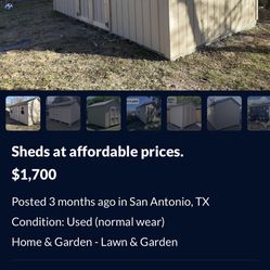 Sheds Built At Affordable Prices 