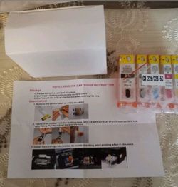 Refillable ink cartridges for Canon PGI-225 CLI-226 MG6120 MG6220 MG8120 MG8220