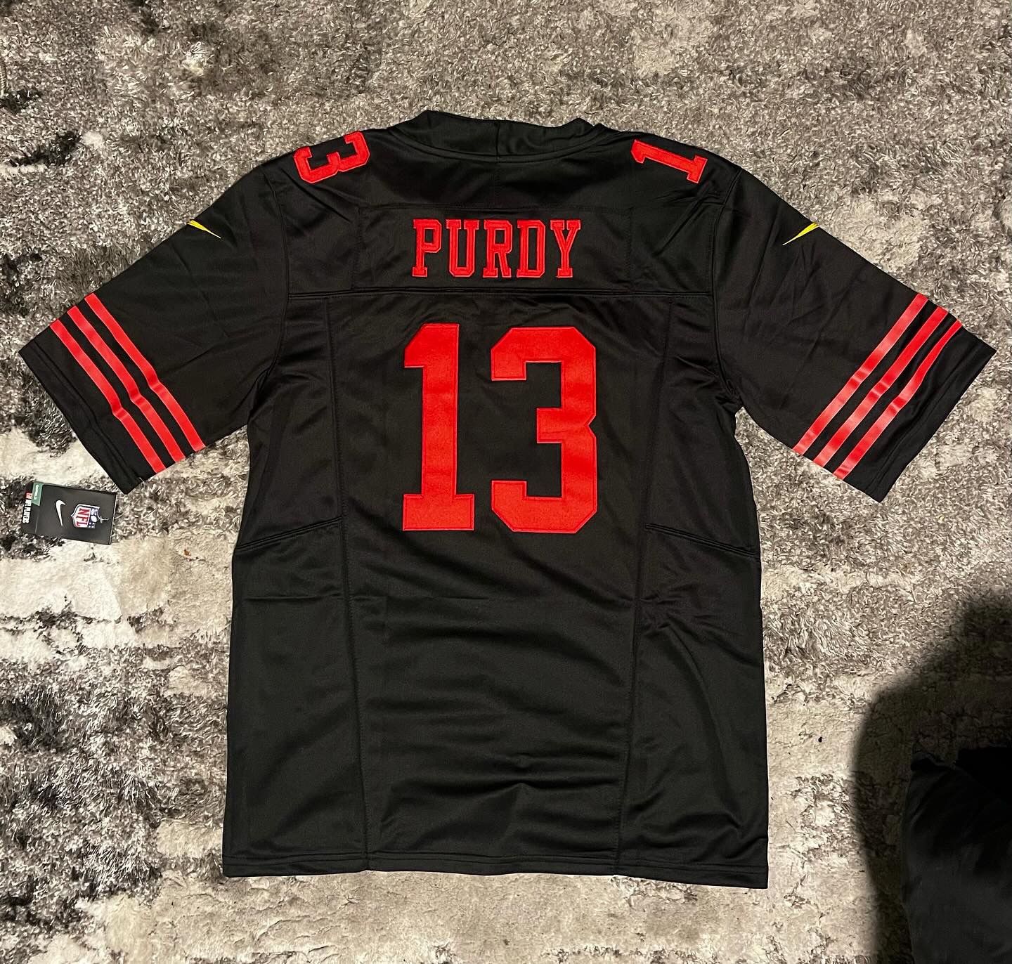 49ers Purdy S M L XL XXL XXXL