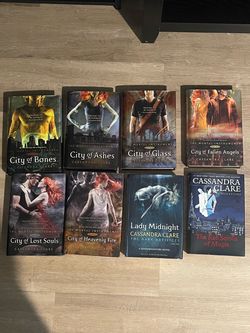 Cassandra Clare Shadowhunters 8 Hardcover Book Lot Mortal Instruments
