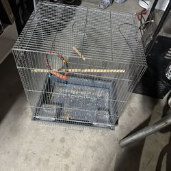 BIG BIRD CAGE - 60$ Like New - Serious Buyers ✅