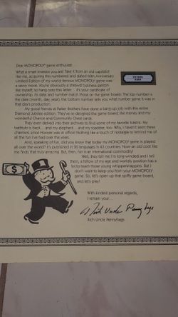 Special Edition Monopoly
