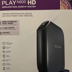 Belkin Play N600 Dual-Band Wireless Router