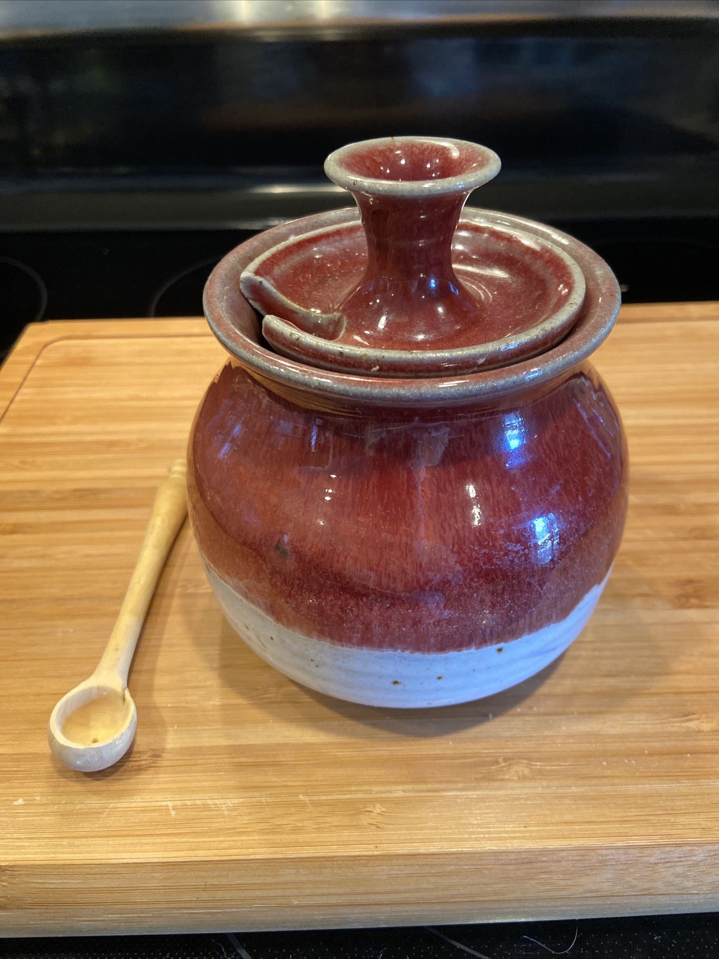 Handmade Honey Pot Jar