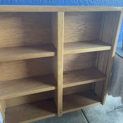    2 Book Cases Lg $50   Sm $40