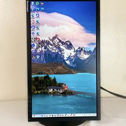  Lenovo 24” LED Swivel Monitor 1920x1080p, Adjustable Height – HDMI Input