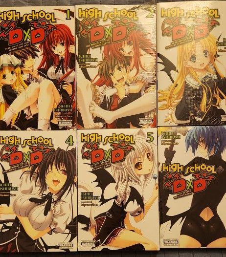 High School DXD Light Novel Volume 1-15