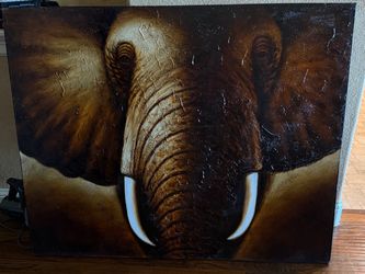 Elephant Canvas Wall Art