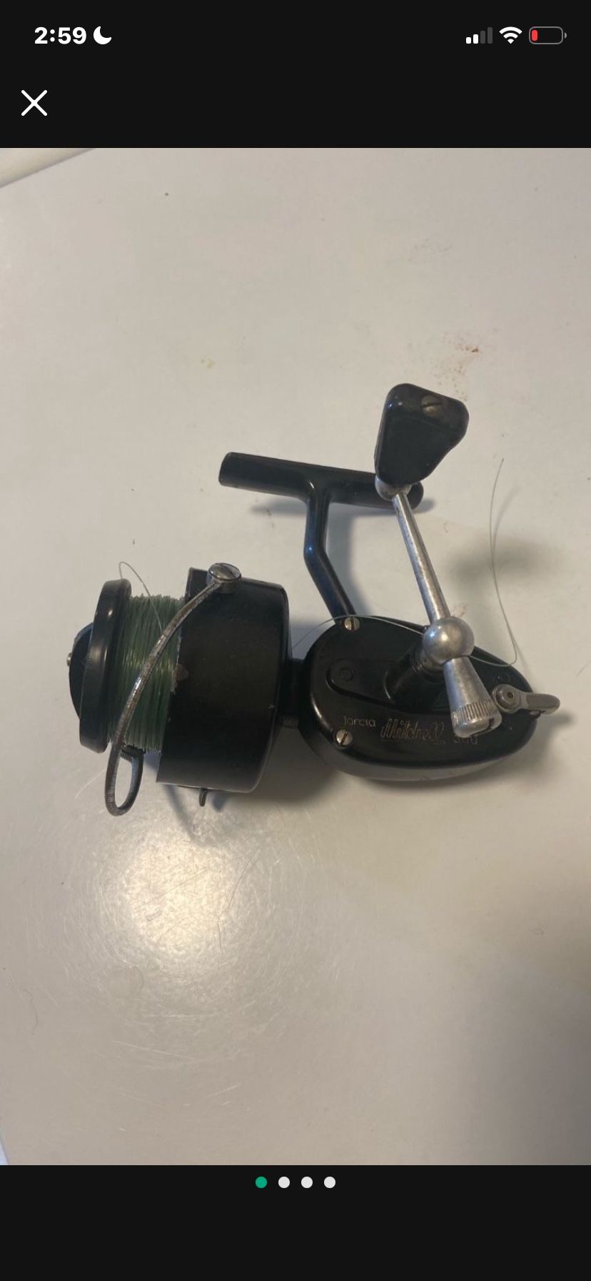 Vintage Garcia Mitchell 300 Spinning Reel - Made In France