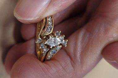Diamond Wedding Set