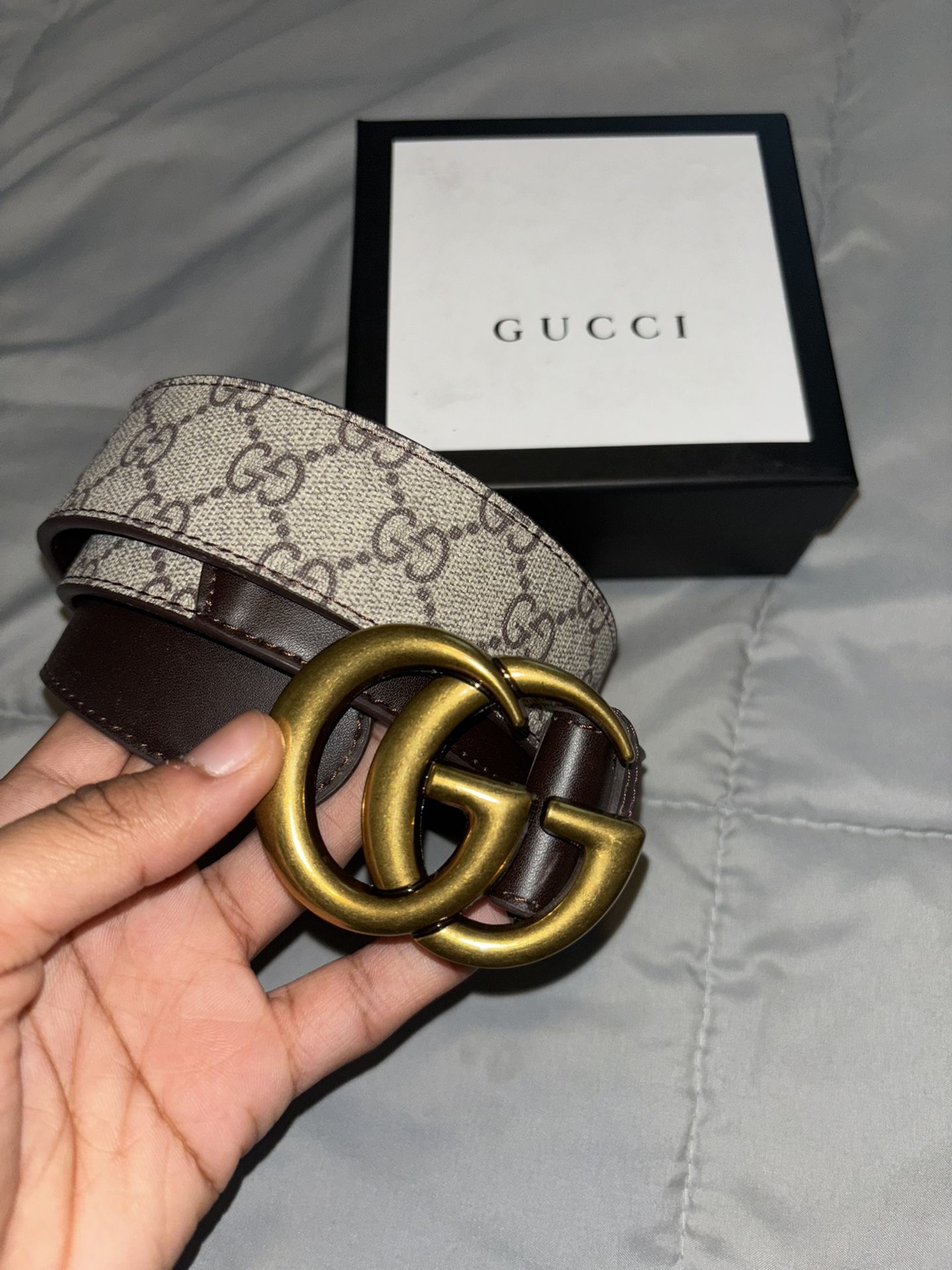 Women’s Gucci Supreme Print Belt (SEND BEST OFFER)