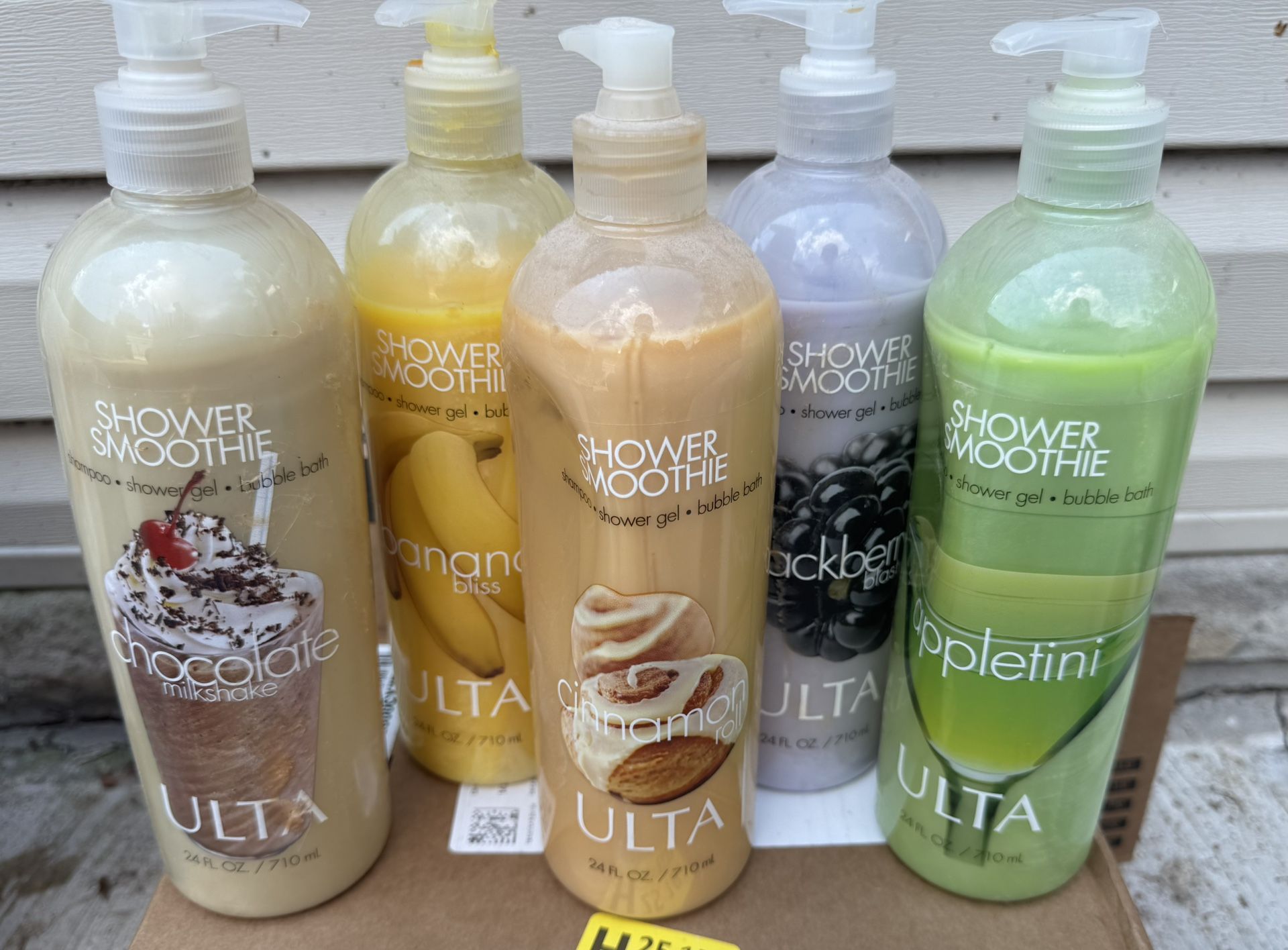 Ulta 3 In 1 Shower Smoothie 5 Bottles