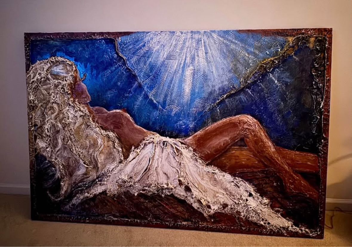 Custom-made, one of kind very unique ART. W/6’ x H/4’.