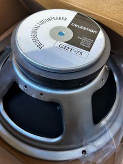 Celestion G12T-75 12” Guitar Speaker 75W 16 Ohm Made In England