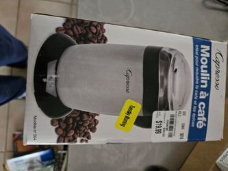 Coffee grinder new in box