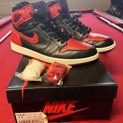 Jordan 1 Bred Banned Size 11.5 