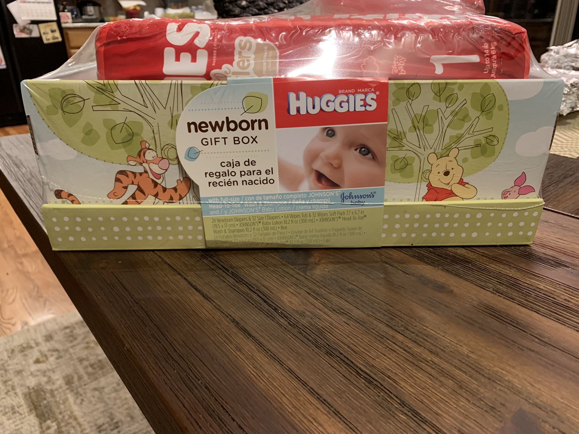 Brand new Huggies newborn gift box