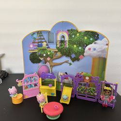 Gabby's Dollhouse Fairy Playground Snack Bar Toy Playset