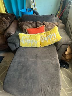 Furniture: love seat, tables, sofas