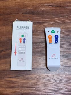 Flipper Big Button Universal Remote Control