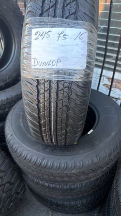Dunlop 245/75/16 Used Tire