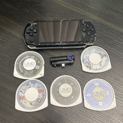 PSP 3000+ 5 games + Camera + Charger BUNDLE