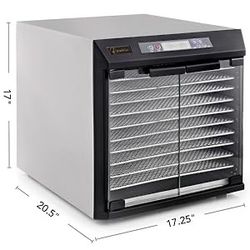 Excaliber 10 Tray Stainless Steel Commercial 