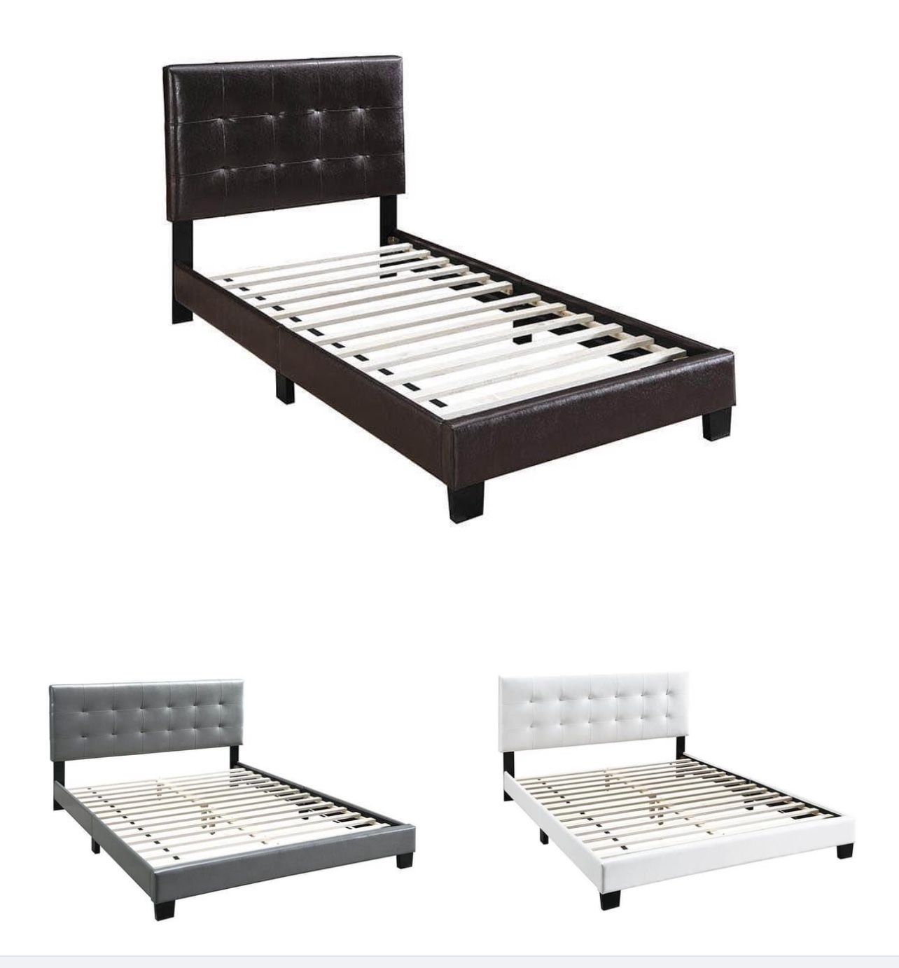 Full size Bed $140 / Queen $150 Not Including Mattress