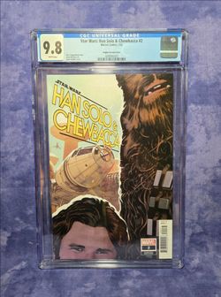 Star Wars Han Solo & Chewbacca #2 2022 CGC 9.8 WP Adam Hughes Cover