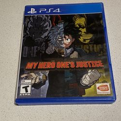 PS4 my hero ones justice
