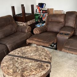 Couch And Table Set 