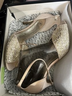 Shiny Golden Shoes