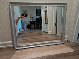 Old fashioned wall mirror
