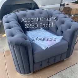 NEW ACCENT CHAIRS