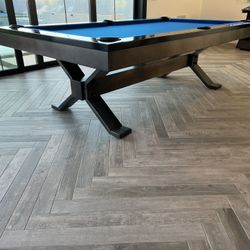 Custom Metal Pool Table | Axton | In Stock| Same day Delivery Available 