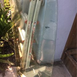 Windshield   56” Inside Top   50”  Inside Bottom