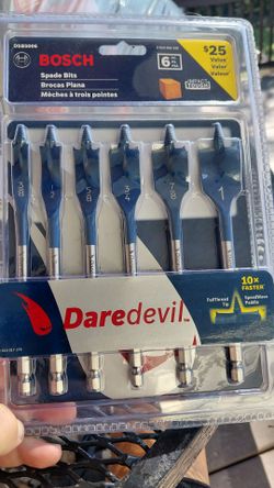 New Bosch 6 piece spade bits