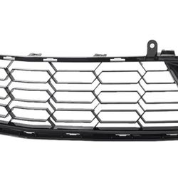Front Bumper Grill Lower Black Grille For 2014 - 2019 Chevrolet Corvette