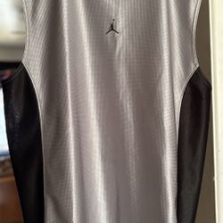  Vintage Jordan Jump Man Blk/Gry  Jersey Size XXL