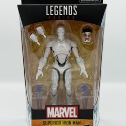 NEW Hasbro Marvel Legends SUPERIOR IRON MAN Zabu BAF Wave 6" Figure IRON MAN TOY