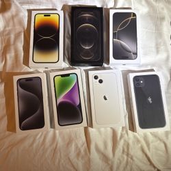 Iphone Boxes - Empty