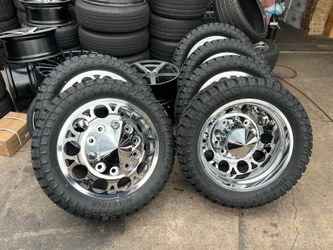 DUALLY WHEELS AN TIRES
