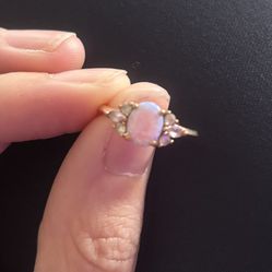 October Birthstone Ring