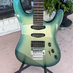 Westone XA1630 Genesis ll Anniversary 1987 - Metallic Green Burst w/ Hardshell Case 