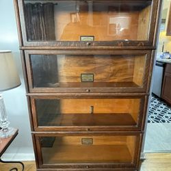 Antique Barrister Display/Bookcase